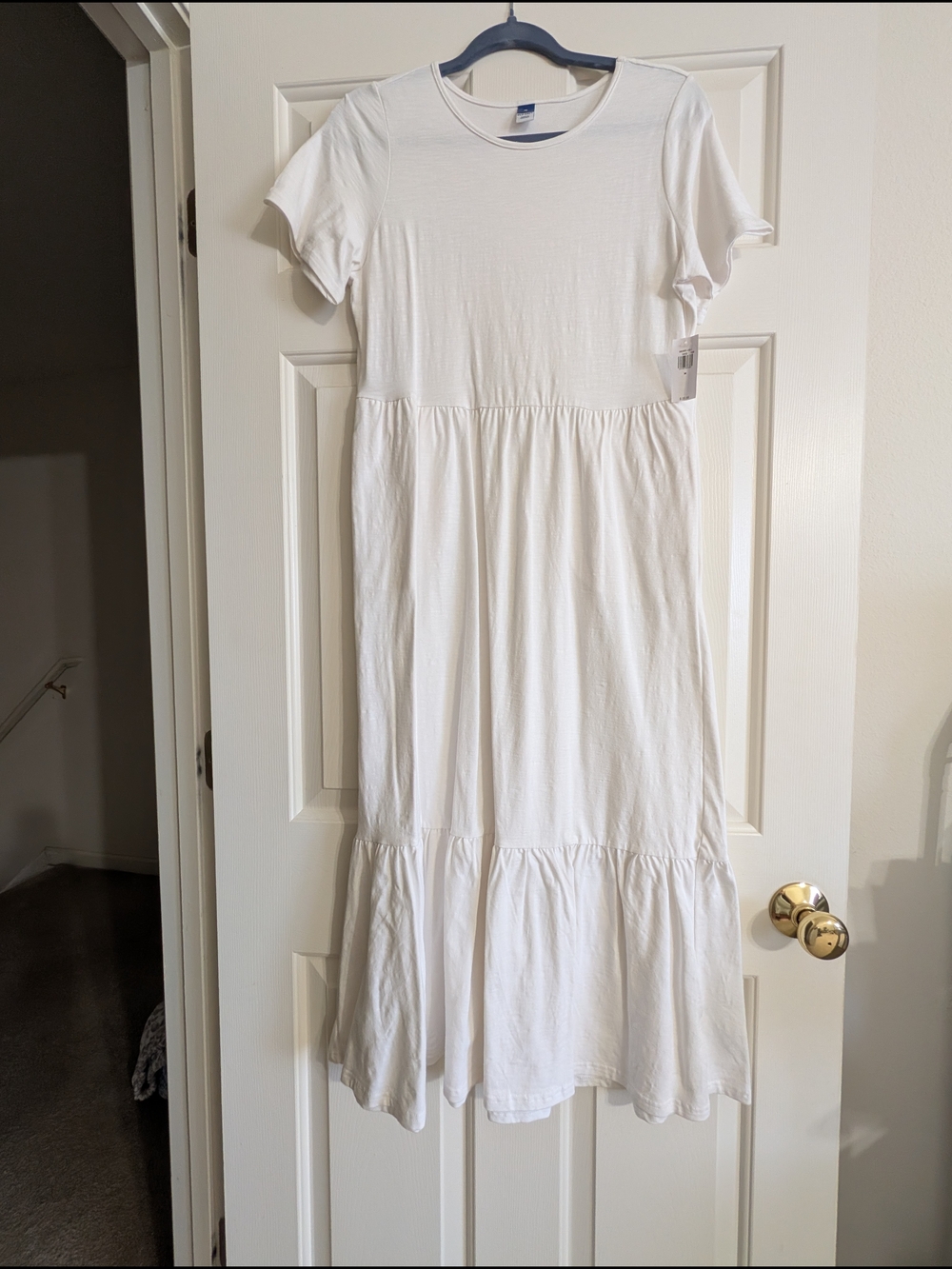 Old Navy Tiered Short-Sleeve Medium Casual Dress